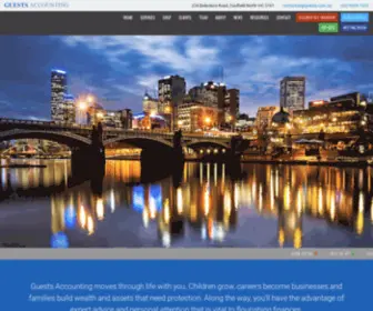 Guests.com.au(Accountants Caulfield Melbourne) Screenshot