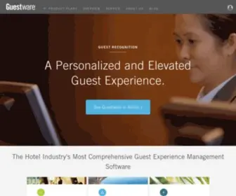Guestware.com(Hotel Guest Experience Software) Screenshot