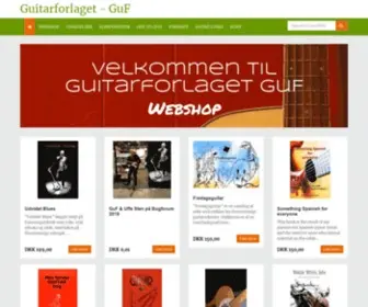 Guf.biz(Guitarforlaget guf) Screenshot