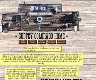 Guffeycolorado.com(Guffey, Colorado) Screenshot