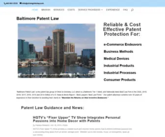 Guffeylaw.com(Baltimore Patent Law) Screenshot