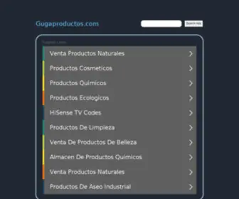 Gugaproductos.com(GugaProductos Argentina) Screenshot