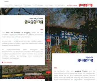 Gugging.org(Brut Center Gugging) Screenshot