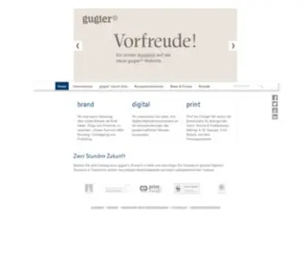 Gugler.at(Leitstern für Kommuni­kation und Wandel) Screenshot