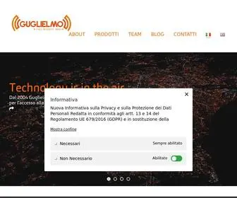 Guglielmo.biz(Wireless Technology Provider) Screenshot