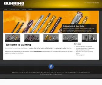 Guhring.co.za(Gühring) Screenshot
