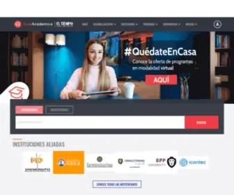 Guiaacademica.com(Cursos EL TIEMPO) Screenshot