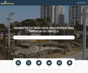 Guiacatalao.com.br(Guia Catalão) Screenshot