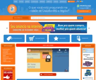 Guiaclaudiomg.com.br(Guia Cláudio MG Online) Screenshot