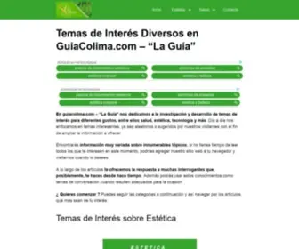 Guiacolima.com(Temas de Interés Diversos en) Screenshot