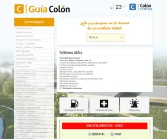 Guiacolon.uy(Guía de Colón) Screenshot