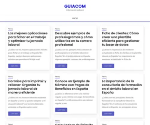 Guiacom.es(Guiacom) Screenshot