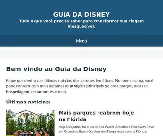 Guiadadisney.com(GUIA DA DISNEY) Screenshot