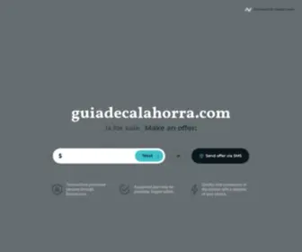 Guiadecalahorra.com(Diseño web) Screenshot