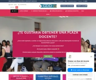 Guiadeldocente.mx(Guía del docente) Screenshot