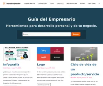 Guiadelempresario.com(Consejos e ideas para negocios) Screenshot