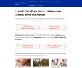 Guiadeprevidenciasocial.com.br(Previdência Social → Como Funciona) Screenshot