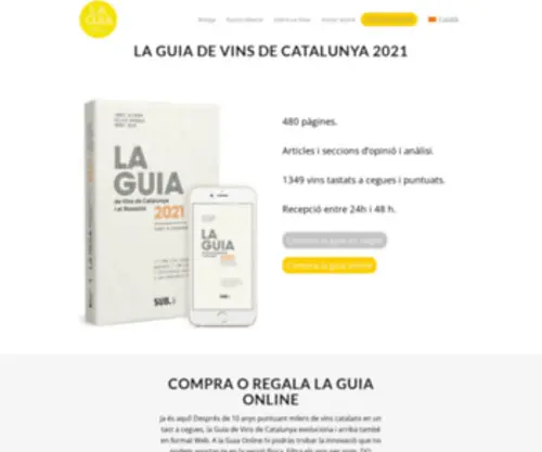 Guiadevinsdecatalunya.com(La Guia de Vins de Catalunya) Screenshot