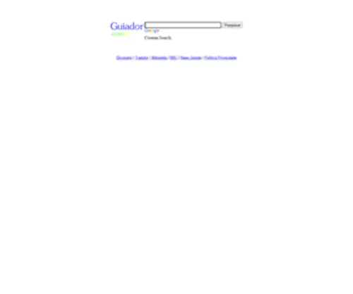 Guiador.com.br(Google) Screenshot