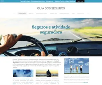 Guiadosseguros.pt(Página inicial) Screenshot