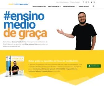 Guiadovestibulinho.com.br(Faça ensino médio de graça) Screenshot