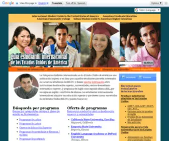 Guiaestudiantilinternacional.com(Estudiando en los Estados Unidos de América) Screenshot