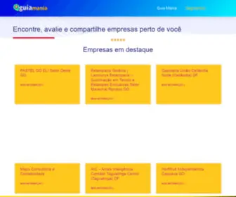 Guiamania.com.br(Guia de Empresas) Screenshot