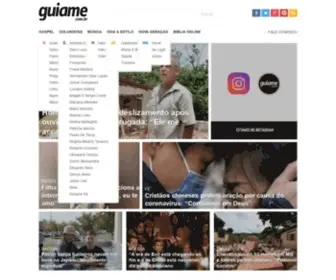 Guiame.com.br(Notícias gospel e mundo cristão) Screenshot