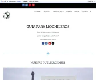 Guiaparamochileros.com(Guía para Mochileros) Screenshot