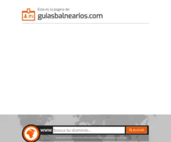 Guiasbalnearios.com(guiasbalnearios) Screenshot