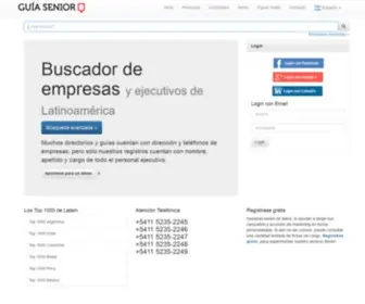 Guiasenior.com(Guia Senior) Screenshot