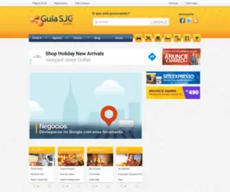 Guiasjc.com.br(Guia SJC) Screenshot