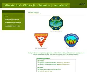 Guiasmayores.com(Ministerio de Clubes JA) Screenshot