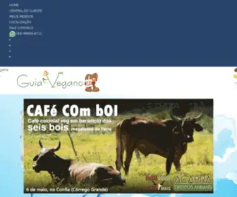Guiavegano.com.br(Guia Vegano) Screenshot