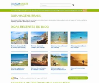 Guiaviagensbrasil.com(Guia Viagens Brasil) Screenshot