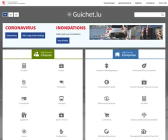 Guichet.lu(Guide administratif) Screenshot