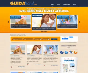 Guidahotel.com(Hotel Rimini & Riviera Romagnola (promozioni ed offerte last minute)) Screenshot