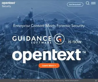 Guidancesoftware.com(Endpoint Security) Screenshot
