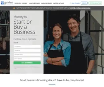 Guidantfinancial.com(Guidant Financial) Screenshot
