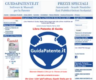 Guidapatente.it(Libro per La Patente di Guida Acquista on line 2020) Screenshot