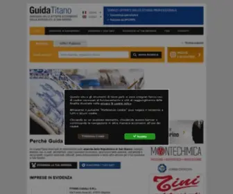 Guidatitano.com(Registro imprese di San Marino) Screenshot