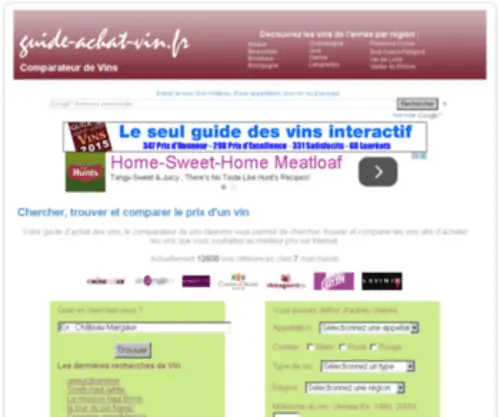 Guide-Achat-Vin.fr(Nom) Screenshot