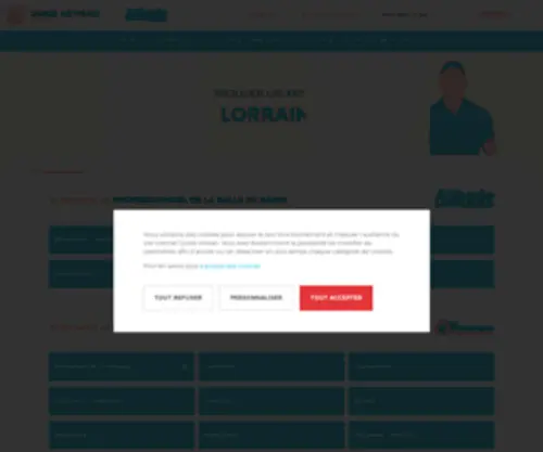 Guide-Artisan-Lorraine.fr(Trouver un artisan du bâtiment et du sanitaire en Lorraine) Screenshot