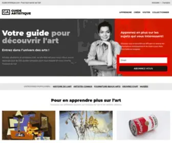 Guide-Artistique.com(Guide Artistique) Screenshot