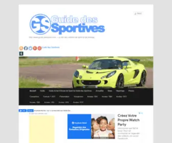 Guide-Autosport.com(Guide des Sportives) Screenshot