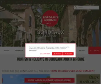 Guide-Bordeaux-Gironde.com(Tourisme, Vacances à Bordeaux et en Gironde) Screenshot