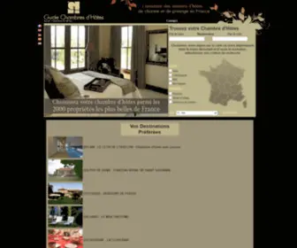 Guide-Chambresdhotes.fr(Chambres d'hôtes de charme) Screenshot