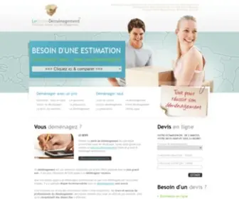 Guide-Demenagement.com(Conseils pour un bon demenagement) Screenshot