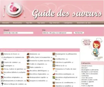 Guide-Des-Saveurs.com(Guide des saveurs) Screenshot