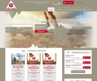 Guide-Des-Trails.com(Calendrier Trails 2020 et challenges de Trail mais aussi les marathons 2020 et les SwimrunsGuide des Trails) Screenshot